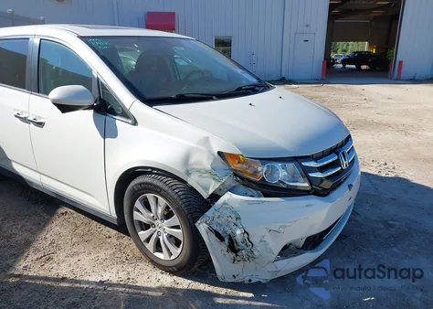 2016 Honda Odyssey Ex-L from USA, damaged, VIN 5FNRL5H68GB152737